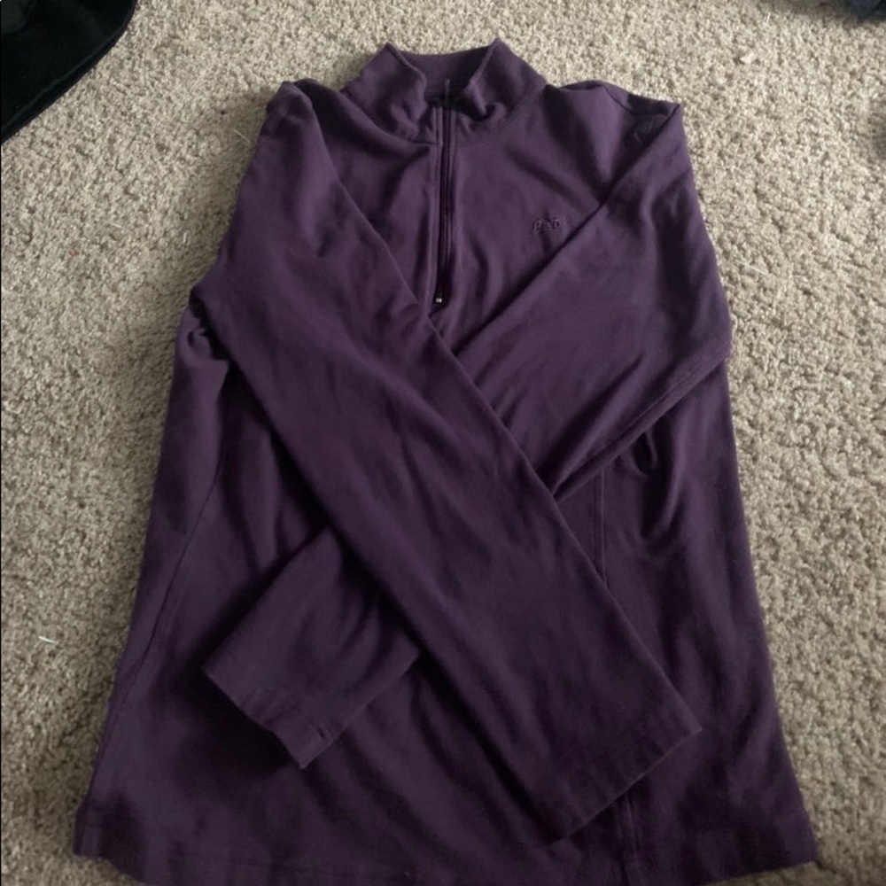 Purple gap athletic shirt